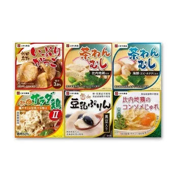 (代引き不可)(同梱不可) こまち食品 アソート6缶セット 各1 缶詰6点セット