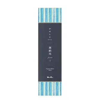(同梱不可) 日本香堂 かゆらぎ 茉莉花 ディフューザー 100ml 38493 爽やかで明るいジャスミンの香り