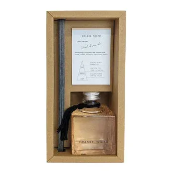 (同梱不可) GRASSE TOKYO グラーストウキョウ リードディフューザー 200ml オーキッドパール gtdi-010 光に透けるボトル