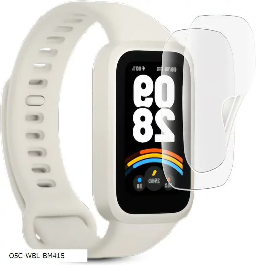 高品質アンチグレア フィルム2枚セット対応 Xiaomi Smart Band 9 Pro 1.74インチ保護フィルム スマートウォッチ9Proフィルム シャオミ スマートバンド9 プロ 液晶保護フィルム(O5C-WBL-BM415)