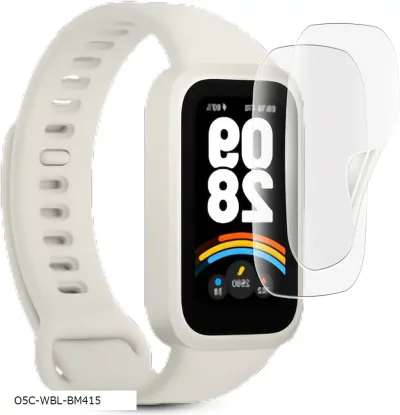 高品質アンチグレア フィルム2枚セット対応 Xiaomi Smart Band 9 Pro 1.74インチ保護フィルム スマートウォッチ9Proフィルム シャオミ スマートバンド9 プロ 液晶保護フィルム(O5C-WBL-BM415)