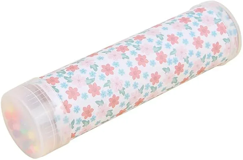 万華鏡 キット 手作り 子供用 回転式 4個セット DIY ランダム柄 (Random Color, 4pcs)