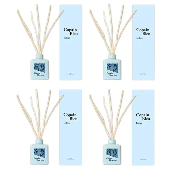 ディフューザー ルームフレグランス 寝室 コパンブルー インディゴ Copain Bleu 100ml 4個