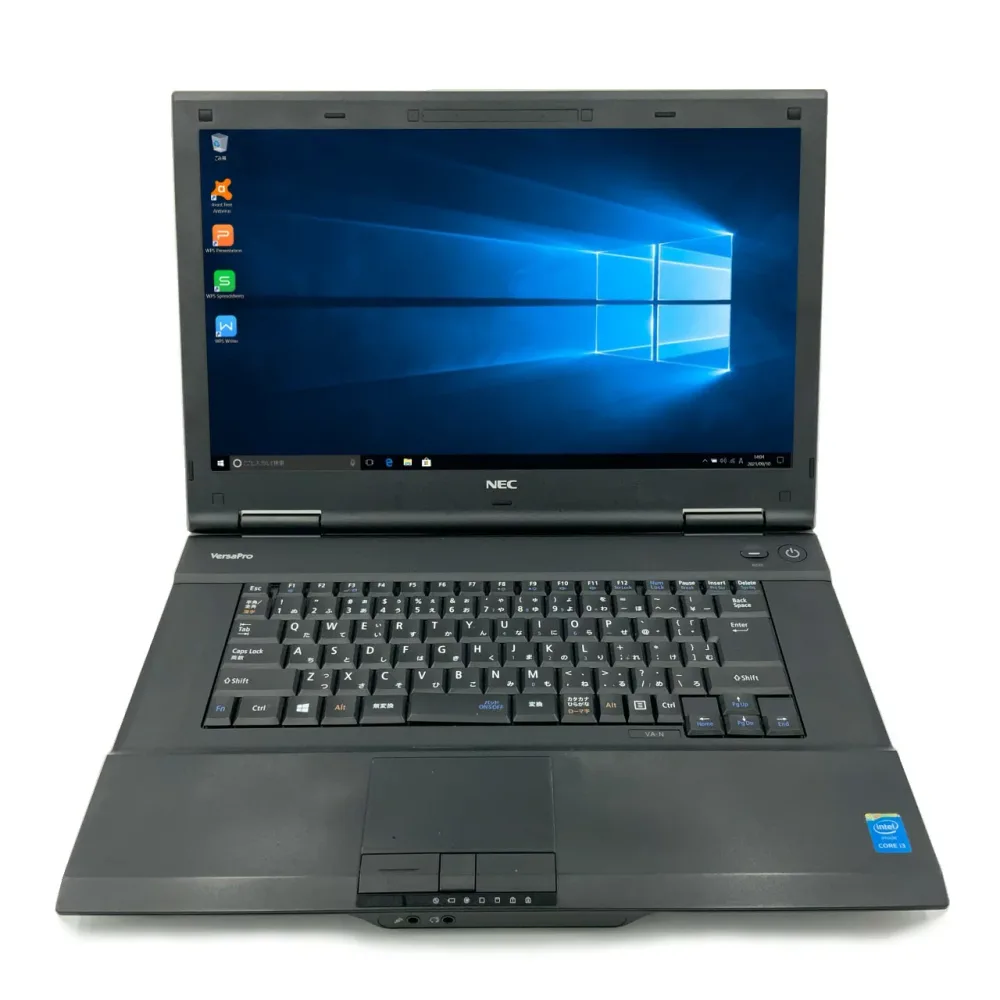 NEC VersaPro VK25 第4世代 Core i3 4100M 8GB 新品SSD240GB DVDーROM 無線LAN Windows10 64bit WPSOffice 15.6インチ 中古パソコン ノートパソコン Notebook 【中古】