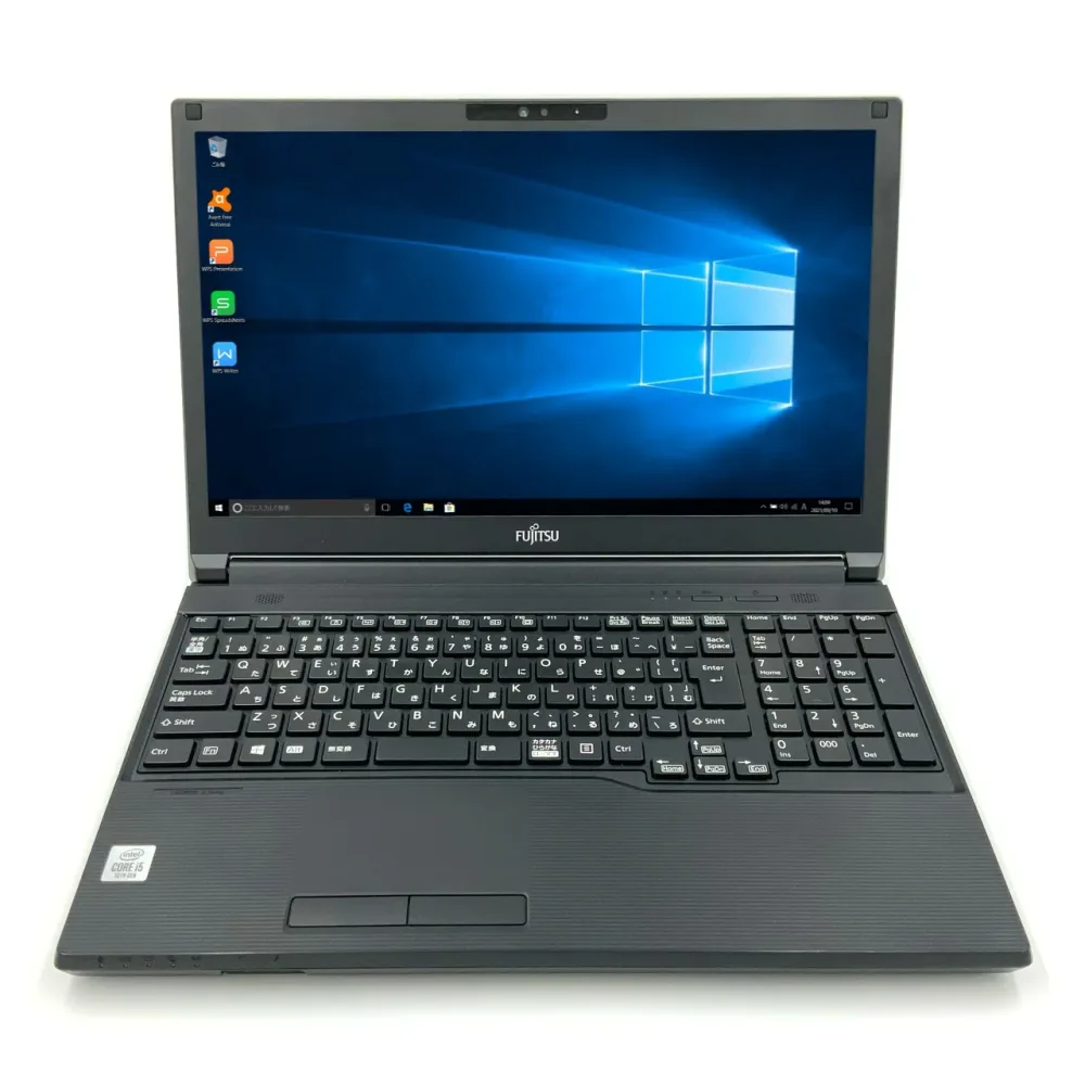 【高年式ノート】 【インテル10世代CPU搭載】 富士通 FUJITSU LIFEBOOK A5510 第10世代 Core i5 10210U 16GB 新品SSD240GB DVD-ROM Windows10 64bit WPSOffice 15.6インチ HD カメラ テンキー 無線LAN 中古パソコン ノートパソコン PC Notebook 【中古】