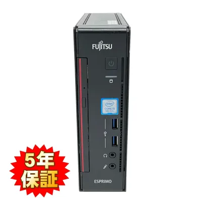 【Win11完全対応】【軽量堅牢】【省スペース】 FUJITSU ESPRIMO Q558 第8世代 Core i5 8400T/1.70GHz 8GB SSD512GB M.2 NVMe スーパーマルチ Windows10 64bit WPSOffice 無線LAN 中古パソコン デスクトップ パソコン PC 【中古】