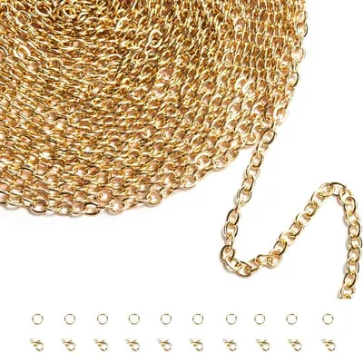 手芸材料 ハンドメイド パーツ セット diy 工具 部品 接続 金具 開口 リング コネクター 留め具 ロブスター クラスプ 十字 金属 鉄製 電気メッキ加工 アクセサリー ゴールド シルバー 白K かわいい