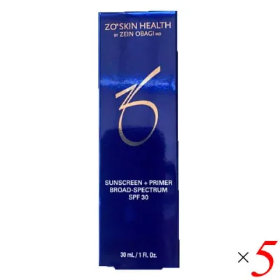 【楽天カードでポイント4倍!】10/20(火)限定!ゼオスキン サンスクリーン プラスプライマー SPF30(PA+++)30ml 5本セット