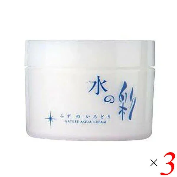 【100円クーポン配布中!マラソン】水の彩S 270g 3個セット 医薬部外品 彩生舎 薬用ナチュールアクアクリーム 送料無料