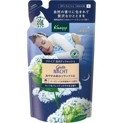 クナイプ 泡ボディウォッシュ グーテナハト ホップ&バレリアンの香り つめかえ用 400g