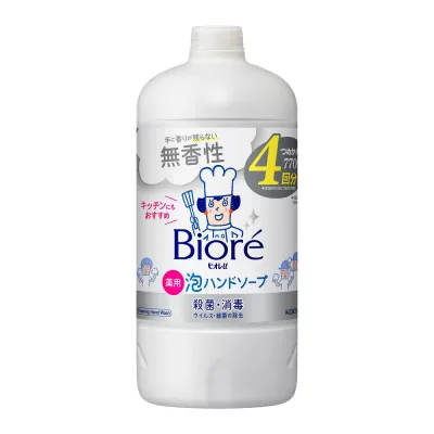 花王 ビオレu 泡ハンドソープ 無香性 詰め替え つめかえ用 770ml