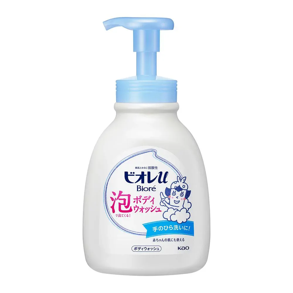 花王 ビオレ ビオレu 泡で出てくるボディウォッシュ ポンプ 本体 600ml