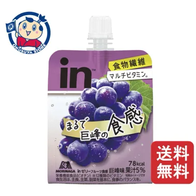 森永製菓 inゼリー フルーツ食感 巨峰 180g×6個入×2ケース