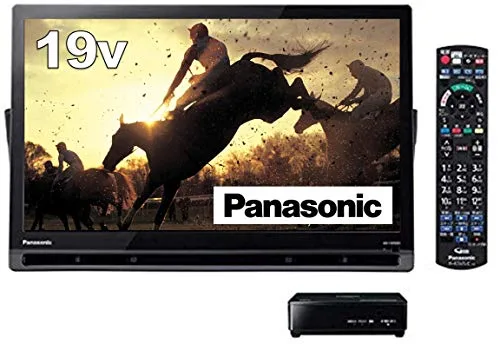【中古】「非常に良い」パナソニック 19V型 ポータブル 液晶テレビ インターネット動画対応 プライベート・ビエラ ブラック UN-19FB9-K