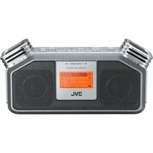 【中古】JVC RD-R1-H ポータブルデジタルレコーダー メタリックグレー