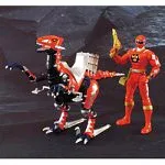 【中古】「未使用品」爆竜戦隊アバレンジャー アバレッド&レッドラプタ—セット