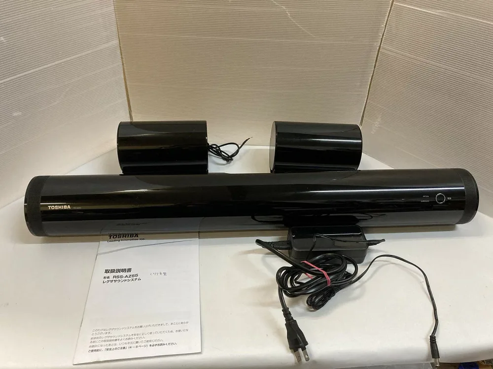 【中古】「ほぼ新品」東芝 ホームシアタースピーカー 東芝(TOSHIBA) REGZAサウンドシステム RSS-AZ55