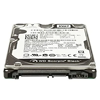 【中古】「ほぼ新品」Western Digital wd5000bpkt Scorpioブラック500?GB 7200?RPM 16?MBキャッシュSATA 3.0?GB/s 2.5内部ノートブックハードドライブ(ベアドライブ)