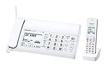 【中古】「ほぼ新品」パナソニック デジタルコードレス普通紙ファクス(子機1台付き) KX-PD215DL-W