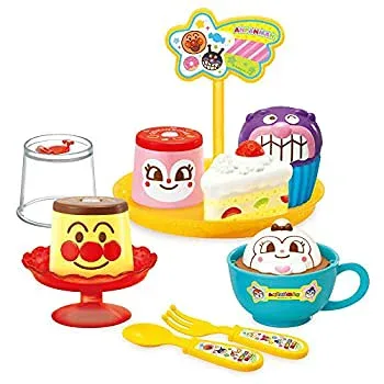 【中古】「ほぼ新品」ジョイパレット(JOYPALETTE) アンパンマン プチッとポン! アンパンマンプリンとデザートセット W300mm×H230mm×D85mm