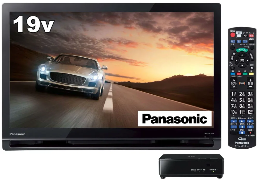 【中古】「未使用品」パナソニック 19V型 ハイビジョン ポータブル パナソニック(Panasonic) 液晶テレビ プライベート・ビエラ ブラック UN-19F10-K