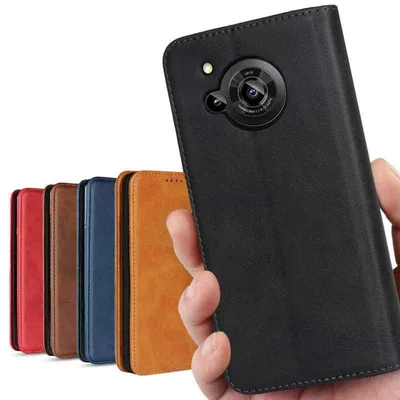 AQUOS R7 ケース 手帳型 SoftBank SH-52C docomo SIMフリー 全対応 シャープ アクオス R7 カバー SH52C ケース 手帳型 case 適用 【iCoverCase】 合成皮革 内蔵マグネット ケース カードケース