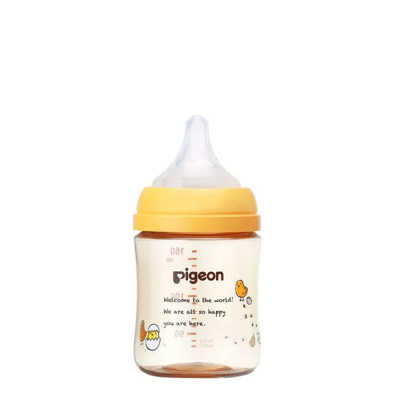 PIGEON ピジョン 母乳実感 哺乳びん 160ml 0ヵ月~ 上質なプラスチック Bird バード 医療機関にも採用 軽くて割れにくい