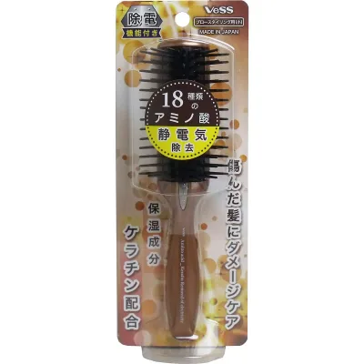 ベス アミノ酸(ケラチン配合)除電ブラシ AKJ-800
