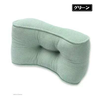 ソファークッシ ネックレスト人体工学 首枕 抱き枕 腰椎保護 ?腰 洗える 高反発 クッション 腰まくら 腰枕 コーデュロイ 多用途