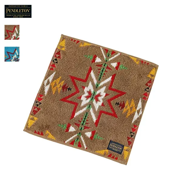 PENDLETON ペンドルトン / Embossed Multi Towel エンボスマルチタオル / 19370033 / 日本製 / ハンドタオル ネイティブパターン / 2026秋冬 / ネコポス配送