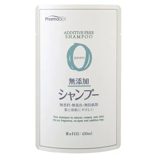熊野油脂 ファーマアクト 無添加シャンプー 詰替用 450ml