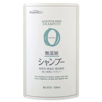熊野油脂 ファーマアクト 無添加シャンプー 詰替用 450ml