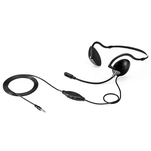 サンワサプライ MM-HS403BK ブラック ヘッドセット
