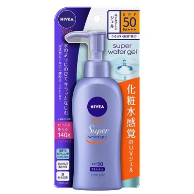 花王 ニベアサン ウォータージェル SPF50 PA+++ ポンプ 140g