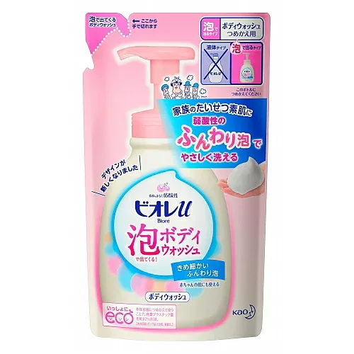 ビオレu泡で出てくるボディウォッシュ つめかえ用480ml