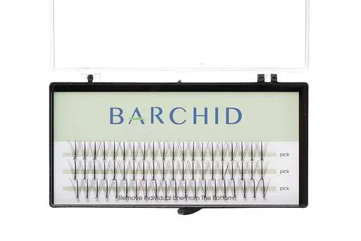 BARCHID つけまつげ ナチュラルつけまつげ まつげエクステ フレアセルフ用 太さ0.07mm 12mm Cカール マツエクセルフマツエク キット