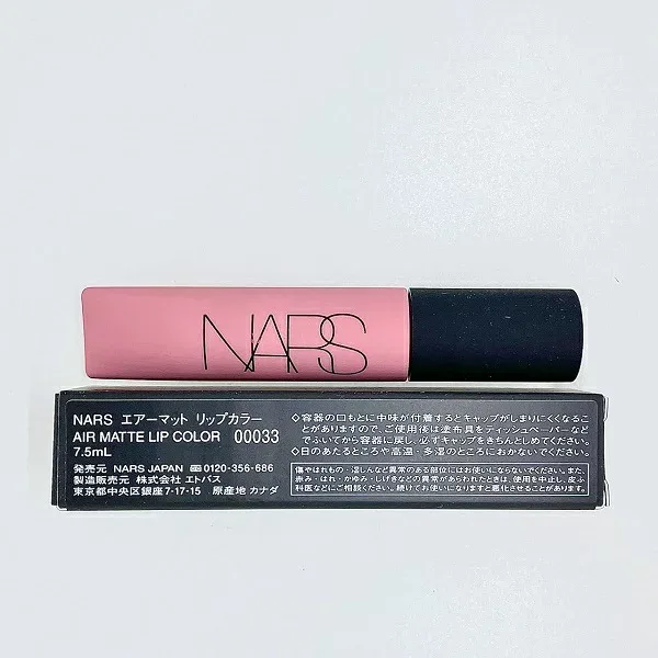 国内正規品NARS ナーズエアーマット リップカラー 00033ローズヌード
