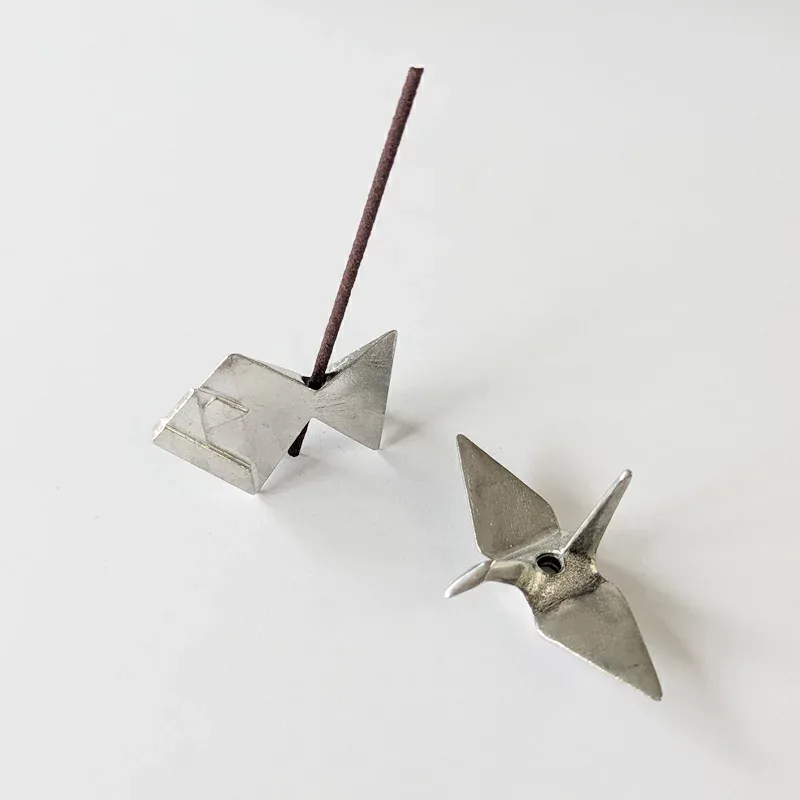 香立て おしゃれ 錫 / 香彩堂 お香 インセンスホルダー Incense Holder