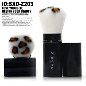 Portable sliding makeup brush, face brush, powder brush, cheek brush SXD-Z203