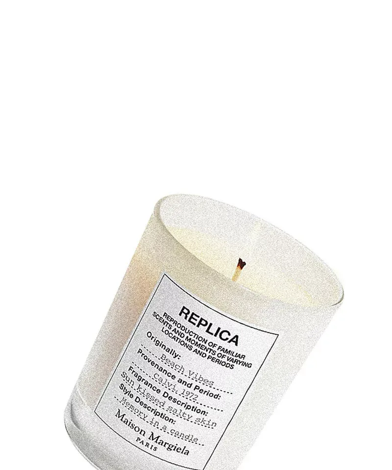 Maison Margiela น้ำหอม "Replica" (น้ำหอม Maison Margiela REPLICA) เทียนจำลอง Vibes ชายหาด 165g / เวลาในการเผาไหม้: ประมาณ 40 ชั่วโมง / เทียน