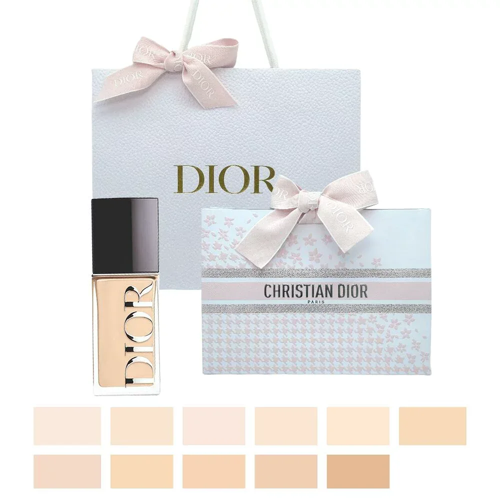 ラッピング 済ショッパー付き DIOR ディオール フォーエヴァー フルイド スキン ウェア 30mL/ SPF25・PA+++ リキッドファンデーション 全11色 誕生日 プレゼント ギフト ショッパー付き 贈り物 母の日