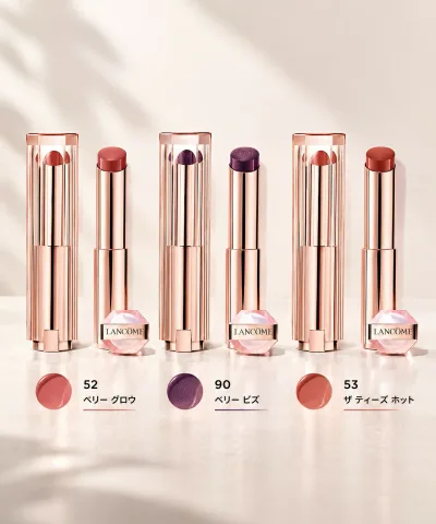 LANCÔME(ランコムランコム) イドル リップ バターグロウ 3g/口紅 (90 ベリー ビズ、52 ベリー グロウ、59 チーキィ チェリー)