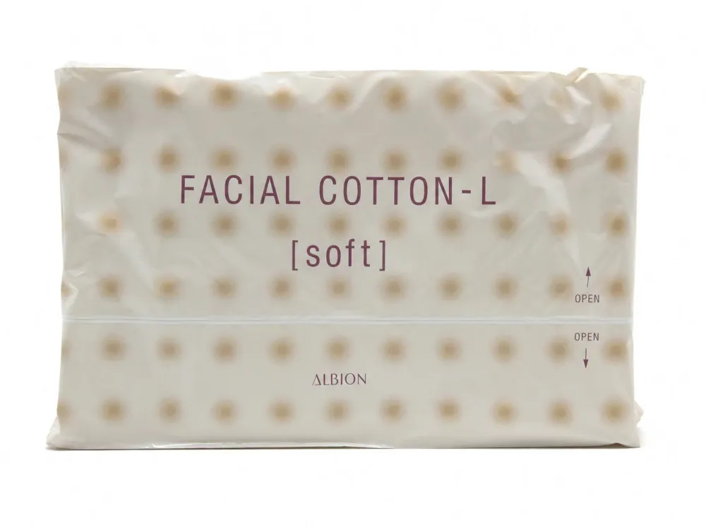 アルビオン(ALBION) フェイシャルコットン L (ソフト) 120枚入/コットン