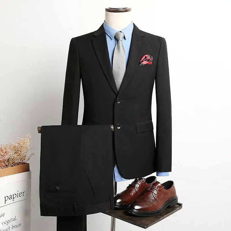 スーツ メンズ 秋冬 男性用 紳士服 上下セット セットアップ 2点セット ジャケット スラックス テーラードジャケット ビジネス カジュアル 冠婚葬祭 結婚式 披露宴 2次会 葬儀 法事 礼服 フォーマル セレモニー リクルート 就職活動 面接 卒業式