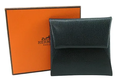 【新品】HERMES “エルメス” バスティア コインケース 小銭入れ 財布 コンパクトウォレット ゴートスキン W刻印 H078383CK ヴェールルソー【鹿児島店】