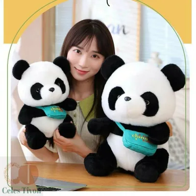 ぬいぐるみ パンダ 熊猫 抱き枕 クッション かわいい インテリア 店飾り お祝い プレゼント 30cm