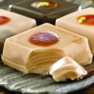 永平寺 胡麻豆腐(金流)4個入4Pセット ごまどうふ ゴマ 味噌だれ みそだれ 福井県 白胡麻豆腐 金胡麻豆腐 米みそ ねりごま