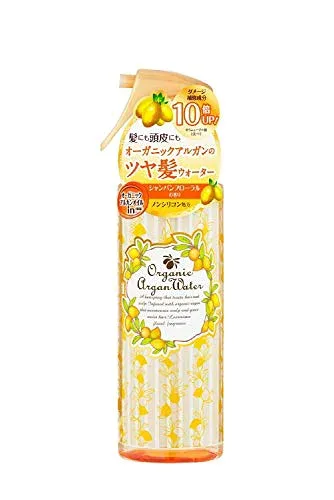 オーガニックヘアケア オーガニックアルガン ヘアウォーター 250ml ( 洗い流さないトリートメント ) 寝ぐせ直し ヘアミスト / ノンシリ