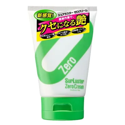 シュアラスター ゼロクリーム 水アカ除去 小キズ消し 天然カルナバ蝋 艶 ツヤ 光沢 保護 自動車 全塗装色対応 バイク