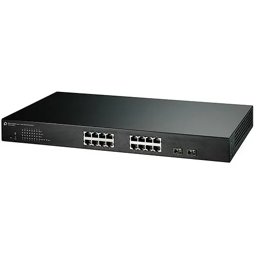 【新品/取寄品/代引不可】16ポートギガビット レイヤ2 WEBスマート PoE スイッチ SWE-0216G3